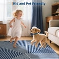 thumbnail image 6 of FairOnly 9'x12'Soft Low Pile Area Rug Machine Washable Non Slip Stain Resistant Rugs for Living Room Bed Room, 6 of 8