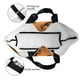 thumbnail image 4 of Balery Coffee Beans Bolsa Tote Estilo Estético con Cremalleras, Bolsa de Hombro, Bolsa de Compras Grande y Plegable, 4 of 8