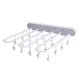 thumbnail image 1 of Foldable Drying Racks for Laundry Sock Hanger Wall Mounted with 24 Clips Multifunctional Clothes Hanger Rack, 1 of 5