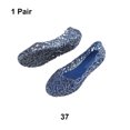 thumbnail image 3 of Sandalias Minnieouse 1 par de mujer zapatos de gelatina transpirables informales de verano cristal a la moda Calzado malla Talla 37 Azul, 3 of 6