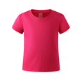 thumbnail image 1 of NOVEDAD DE VERANO 2023, ropa para niños, camiseta de Color sólido, ropa informal para niños, camisetas de algodón de manga corta para niños, camisetas de 1 a 10 años, 140cm Gao Jinjia LED, 1 of 2