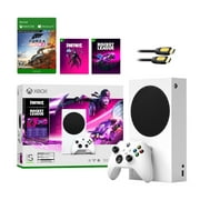 Microsoft Xbox Series S Fortnite & Rocket League Midnight Drive Pack Bundle with Forza Horizon 4 Full Game and Mytrix HDMI
