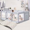thumbnail image 1 of Playpen Hiaksedt Baby Playpen para bebés y niños pequeños, 1 of 7