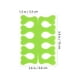 thumbnail image 2 of 100 pares de separadores de dedos desechables para uñas, para hombres y mujeres (verdes), 2 of 7