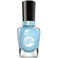 thumbnail image 2 of Sally Hansen Miracle Gel Nail Polish & Top Coat Duo Pack, 1 oz, Blue Hue Color, 2 of 2