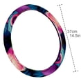 thumbnail image 4 of Monkey 14.5 Inch Printing PVC Leather Car Wheel Cover Steering Wheel Cover Auto Accessories, 4 of 6