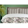 thumbnail image 4 of Ambesonne Vintage Duvet Cover Sets, Nostalgic Floral Pattern, 2-King, Multicolor, 4 of 7