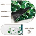 thumbnail image 5 of Spring Plants Area Rugs 3x5 ft Watercolor Bird Gradient Green Eucalyptus Leaves Washable Rug Non Slip Indoor Carpet Absorbent Floor Mat for Living Room Bedroom Dining Room, 5 of 9