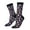 3 Black, variant on Christmas Critters Delight Print Adult Socks for Men & Women,Calf Socks, Ankle Socks,Boots Socks,Breathable Casual Sock,Unisex Crew Socks