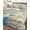 Mocha Brown, variant on Quilt King Size Bedding Set, Beige Beach Coastal Reversible Summer Quilt 3 Pieces, Summer Nautical Coral Shell Botanical Vintage Lightweight Bedspreads Coverlets with 2 Pillow Shams for All Seasons