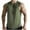 Army Green, variant on Men's Soild Color Tank Tops Summer Crew Neck Sleeveless Shirt Big and Tall Workout Gym Muscle Undershirt Comfortable Quick Dry Sport Tanks
