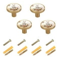 thumbnail image 2 of Qxltty Gray Easter Rabbit Cabinet Knobs Kitchen Drawer Knobs Round Door Pulls Dressing Table Wardrobe Closet Knob Handles Decorative Set of 4, 2 of 9