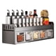 thumbnail image 1 of Wall-Mounted Stainless Steel Spice Rack - Multi-Functional Storage for Kitchen Spices, Jars, and Organizers, 1 of 4