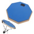 thumbnail image 1 of Drum Practice Pad, 12 Inch with High Density Rubber for Authentic Rebound, Wood Polymer for Silent Practice Antislip Soundproof Cotton, for Home and Outdoor Use, 1 of 7