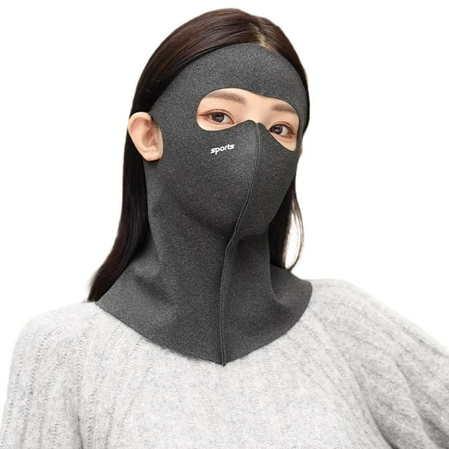 Windproof and Warm Mask Thickened Fleece Full-face Protection Winter Cycling