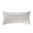 thumbnail image 5 of Laddha Home Designs Loomed Braided Striped Lumbar Pillow Cover - 28" - Navy Blue and White, 5 of 7
