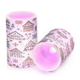 thumbnail image 7 of Yayeee Flameless Candles with Remote Flickering Battery Operated Multi Color Changing, Beige Nordic Christmas House, 7 of 7