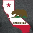 thumbnail image 3 of CafePress - CALI STATE W BEAR Mens Tri Blend T Shirt - Mens Tri-blend T-Shirt, 3 of 4