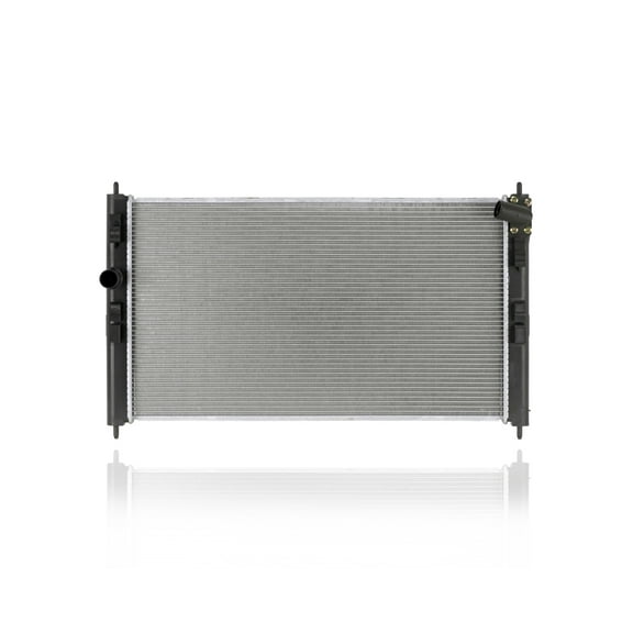 Radiator - Pacific Best Inc. Fit/For 13525 14-17 Mitsubishi Lancer, 14-17 Lancer Sportback, 16-22 Outlander Sport Without Turbo - Plastic Tank Aluminum Core, 1-Row