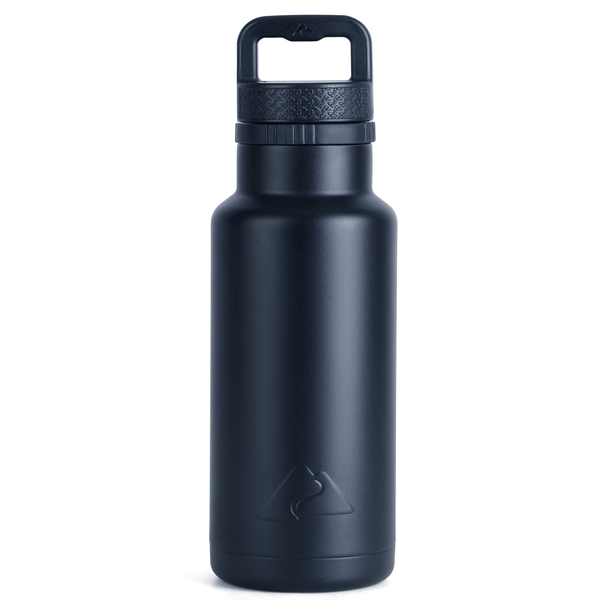 Ozark Trail 36oz Stainless Steel Water Bottle, Gift Box Included, Black