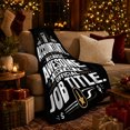 thumbnail image 3 of Accountant Awesome Job Title Quote in Bold Distressed Typography Style for Accountants, Calculator Office Scene, Cozy Flannel Blanket for Office and Bedroom, Appreciation Gift, Clever Home Decor, 3 of 9