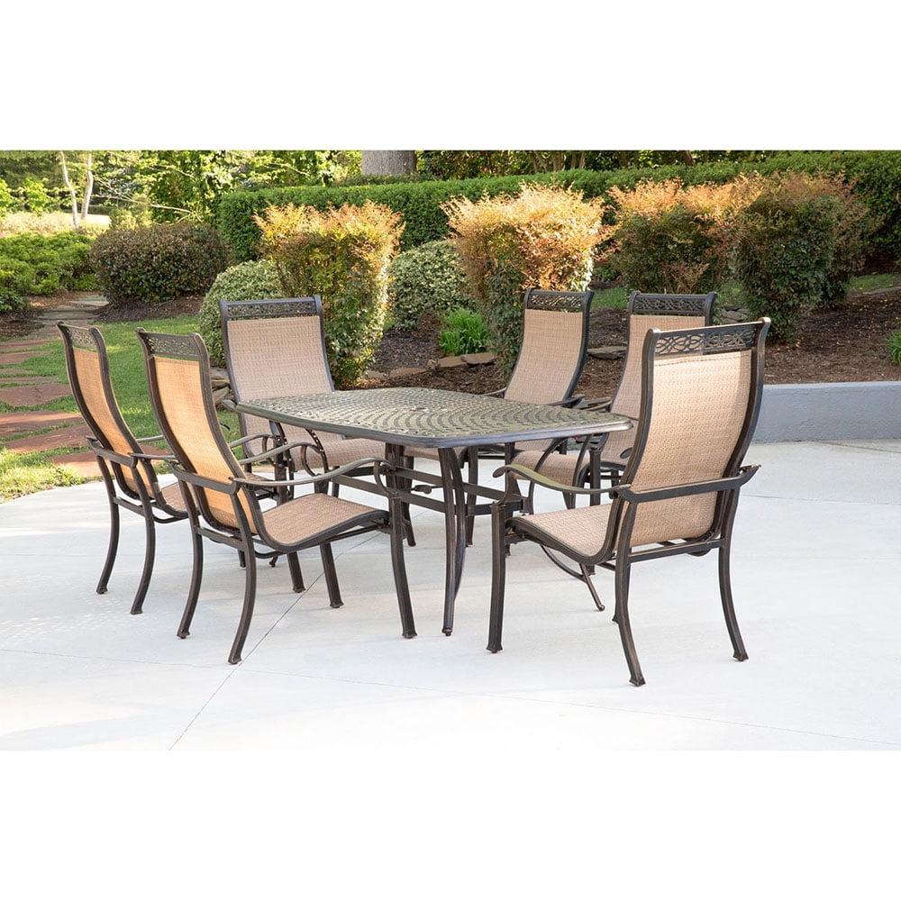 Hanover Manor 7-Piece Outdoor Dining Set
