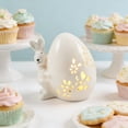 thumbnail image 1 of Weloille Ceramic Rabbit Night Light 1 Piece, Cute Bedroom Creative Hollow Night Light, Soft Glow for Relaxing Sleep Environment, 1 of 5