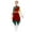 Burgundy, variant on Kids Girls Camouflage Print Color Block Liturgical Praise Dance Dress Long Sleeve Worship Lyrical Dancewear Blue 8