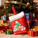 thumbnail image 3 of Bolsos de Regalo de Navidad Bolso de Regalo de Lienzo de Navidad, Bolso de Regalo de Manzana de Nochebuena, Bolso de Regalo de Navidad Personalizado, 3 of 6