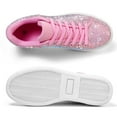 thumbnail image 3 of Stepedia Womens Tennis Shoes Rhinestone Sneakers Casual Walking Shoes for Women, Pink Size 5, 3 of 8