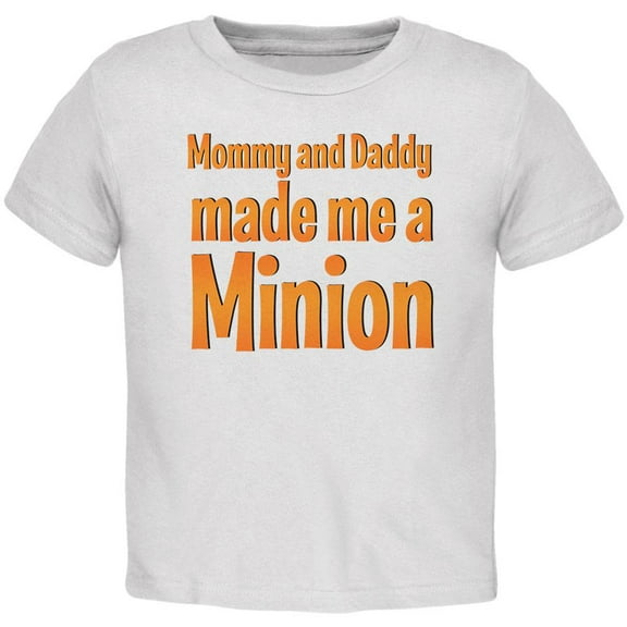 Big Brother Big Sister Made A Minon Toddler T Shirt White 2T