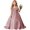 Pink, variant on Bmisegm Girls Dress Formal off Shoulder Solid Big Bow Sleeveless Floor Length Party Gown Big Kids Toddler Girl Dresses