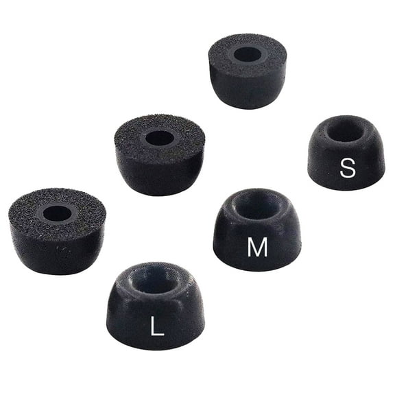 TENNMAK Memory Foam Eartips Replacement for DEWALT Heavy Duty/Technics EAH-AZ100 / Denon AH-C830NCW Earbuds Ear Pad