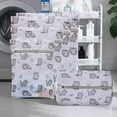thumbnail image 3 of Storage Laundry Bag Polyester Printing Laundry Bag Underwear Bra Washing Machine Bag Mesh Travel Folding Laundry Basket, 3 of 6
