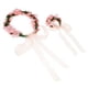 thumbnail image 4 of Diadema Floral Boho Yotijar Diadema de Flores de Boda Rosa, 4 of 7