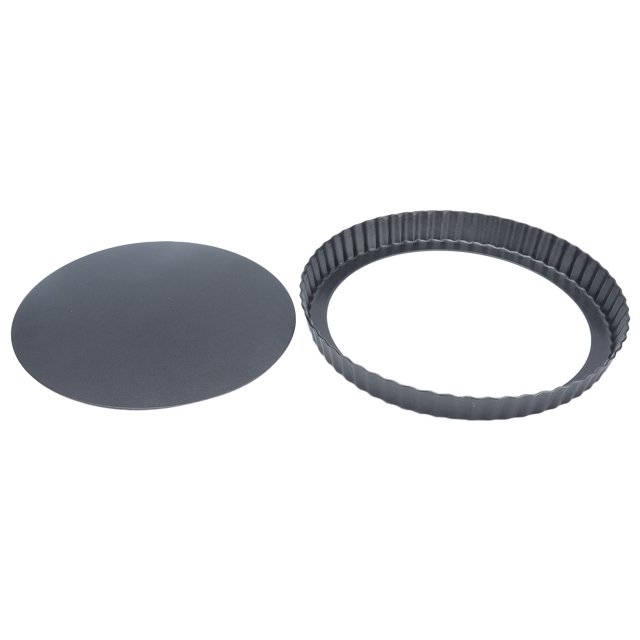 Bakeware, Carbon Steel Bakeware Wavy Edge For Kitchen For Cook For Bakery 9in Movable Chassis Pie Pan
