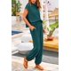 thumbnail image 4 of Conjunto Deportivo PRETTYGARDEN Azul Verde Tejido 2 Piezas Talle S, 4 of 8