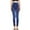 Blue, variant on Black Jeans Womens Stretchy Curvy Skinny Stretchy Curvy Cropped Comfortable Lightweight Casual Jeans Blue XXL