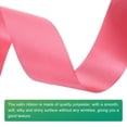 thumbnail image 3 of Uxcell Satin Ribbon, Single Face Polyester Satin Ribbon for Gift Wrapping, Crafts Dark Red 1-1/2 inch, 3 of 7