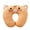 3, variant on Compacts Portable Neck Support Pillow Cartoon Pattern Headrest Cushion For Travel Student Professional Napping