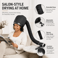 thumbnail image 2 of Hooded Hair Dryer Cap for Women for Natural Curly Textured Hair Care Styling 2 Pcs, 2 of 7