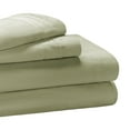 thumbnail image 2 of BNM Egyptian Cotton Bed Sheet Set, King, Sage, 2 of 5