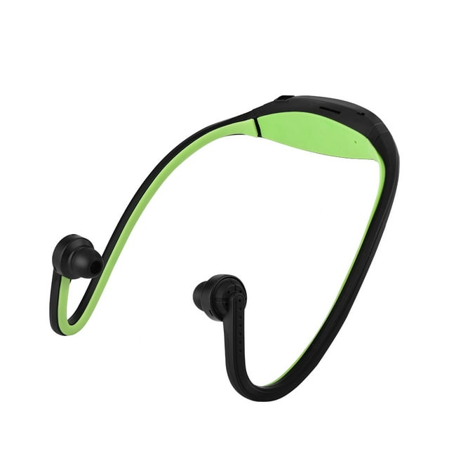 Card Sport 4.1 Earphone Stereo Headphones Headset w/ Mic TF Card Slot Green