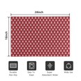 thumbnail image 5 of Red Christmas Tree Pattern Door Rugs,Washable Non Slip Door Mats Indoor,Decorative Door Mats,Entry Mat Indoor for Entrance,Bedroom,Kitchen,Bathroom,16"x24", 5 of 6
