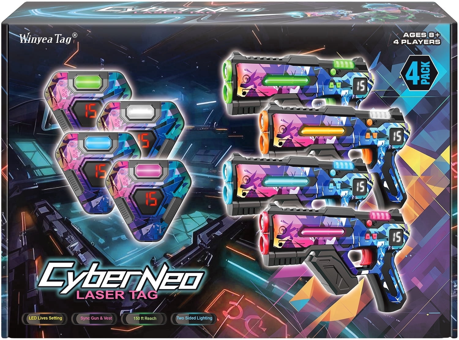 eKids Incredibles 2 Ultimate Laser Tag Blasters Battle - Toy with