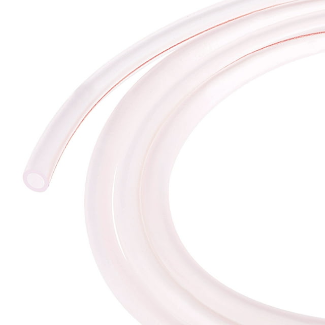 Unique Bargains 3/16' x 5/16' 10ft Clear Petrol Fuel Line Hose for Chainsaws Lawn Mower String Trimmer