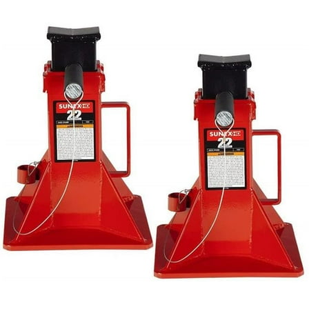 Sunex International SU1522A 22 Ton Pin-Type Jack Stands