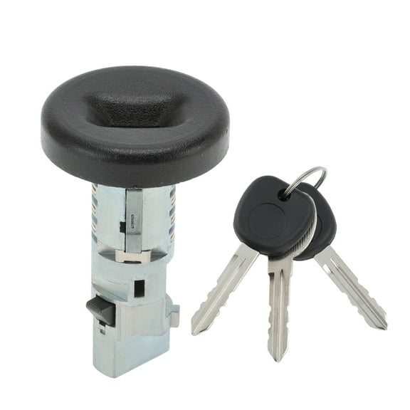Unique Bargains No.19120038/15794826 Ignition Lock Cylinder and Door Lock for Chevy Silverado 1500 for GMC Sierra 1500 2007-2013 Ignition Switch Cylinder W/ 3 Key