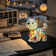 thumbnail image 5 of Lamp Stained Retro Dogs Stained Resin Tabletop Night Light 3D Cute Pet Led Table Light For Pet Lovers Night Lights Home Decor, 5 of 5