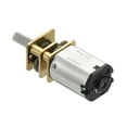 thumbnail image 3 of Uxcell Micro Speed Reduction Gear Motor, DC 3V 35RPM with Full Metal Gearbox, 3 of 7